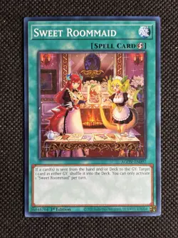 3x YuGiOh! - Sweet Roommaid AGOV-EN097 Common 1st Edition Near Mint - Image 2