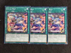 3x YuGiOh! - Lil-la Rap AGOV-EN098 Common 1st Edition Near Mint - Image 1