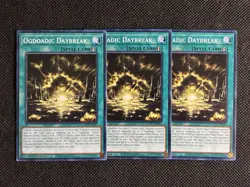 3x YuGiOh! - Ogdoadic Daybreak AGOV-EN063 Common 1st Edition Near Mint - Image 1
