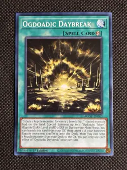 3x YuGiOh! - Ogdoadic Daybreak AGOV-EN063 Common 1st Edition Near Mint - Image 2