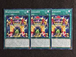 3x YuGiOh! - Wattkingdom AGOV-EN062 Common 1st Edition Near Mint - Image 1