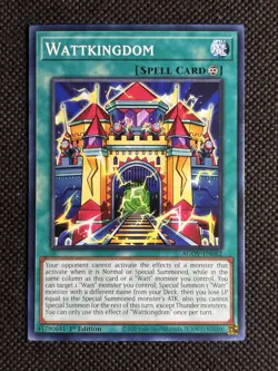 3x YuGiOh! - Wattkingdom AGOV-EN062 Common 1st Edition Near Mint - Image 2