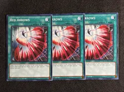 3x YuGiOh! - Red Arrows AGOV-EN096 Common 1st Edition Near Mint - Image 1