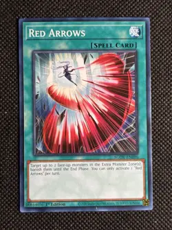 3x YuGiOh! - Red Arrows AGOV-EN096 Common 1st Edition Near Mint - Image 2