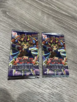 (2)YuGiOh! Booster Pack 2003 Labyrinth of Nightmare 1st Edition - NEW AND SEALED - Image 1