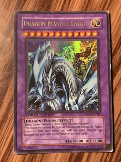 Dragon Master Knight - Ultra Rare Yugioh Limited Edition TCG Card Yu-Gi-Oh! 1996 - Image 1