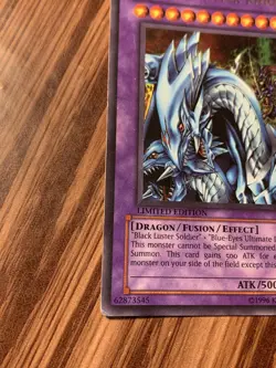 Dragon Master Knight - Ultra Rare Yugioh Limited Edition TCG Card Yu-Gi-Oh! 1996 - Image 4