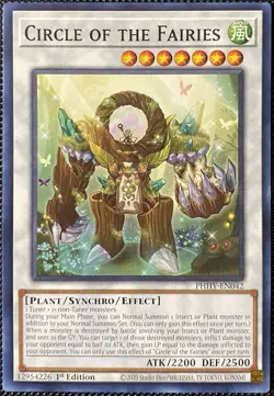 Circle of the Fairies PHHY-EN042 Photon Hypernova 1st Edition - Yugioh Card - Image 1