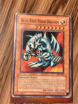 Blue-Eyes Toon Dragon Yugioh Starter Deck: Pegasus TCG Card Konami 1996 - Image 3