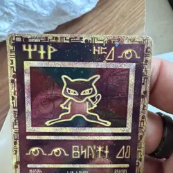 Ancient Mew 2000 Movie Promo Card Holo Ultra Rare Pokemon Played - Image 2