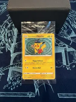 Special Delivery Pikachu SWSH074 SWSH: Sword & Shield Promo Cards Holo Sealed - Image 1