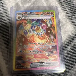 Pokemon TCG Flareon EX Prismatic Evolutions 146/131 Sir Illustration Rare Card - Image 1