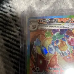 Pokemon TCG Flareon EX Prismatic Evolutions 146/131 Sir Illustration Rare Card - Image 2