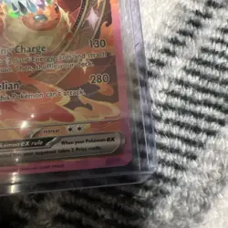Pokemon TCG Flareon EX Prismatic Evolutions 146/131 Sir Illustration Rare Card - Image 4