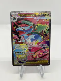 Mega Venusaur EX SIR 177/132 Mega Evolution English Pokemon TCG Near Mint Card - Image 1
