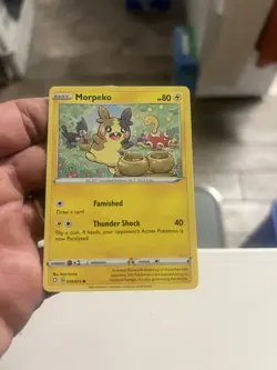 Pokemon TCG 2021 Morpeko 35/72 Shining Fates Card NM Condition - Image 1