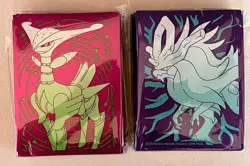 Pokemon TCG Card ETB Deck Sleeves Temporal Forces Walking Wake + Iron Leaves - Image 1