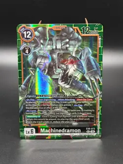 Machinedramon EX9-073 Secret Rare Digimon Versus Monster Card - Image 1