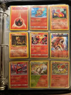 VINTAGE pokemon card binder with 150+ CARDS DRAGONITE PROMO AND VAPOREON HOLO - Image 4
