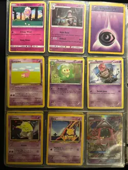 VINTAGE pokemon card binder with 150+ CARDS DRAGONITE PROMO AND VAPOREON HOLO - Image 5