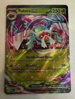 Rabsca EX 025/182 Full Art NM/M Destined Rivals Pokemon Card FREE SHIPPING - Image 1