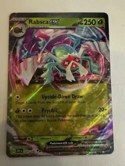 Rabsca EX 025/182 Full Art NM/M Destined Rivals Pokemon Card FREE SHIPPING - Image 2