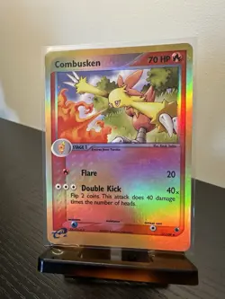 Pokemon TCG Combusken Ruby and Sapphire Reverse Holo Card 27/109 - Image 1
