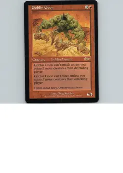 2x Goblin Goon Legions Regular Magic The Gathering NM - Image 3