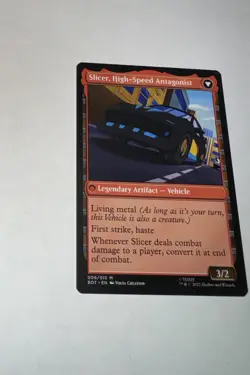 MTG Slicer, Hired Muscle Slicer, High-Speed Antagonist Transformers 006/015... - Image 2