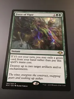 MTG Modern Horizons #164 Force of Vigor NM - Image 1