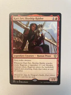 Kari Zev, Skyship Raider Commander: Dominaria United Regular - Image 1