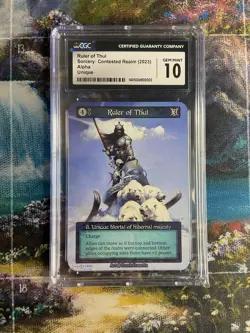 Ruler of Thul - Sorcery Contested Realm - Graded CGC GEM MINT 10 - Alpha ❄ - Image 1