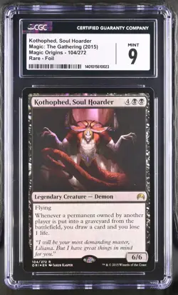 KOTHOPHED, SOUL HOARDER Magic Origins Foil Rare CGC 9 MTG EDH [Nostalgium] - Image 1