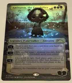 🌟 Aminatou, the Fateshifter (Rainbow 🌈 Foil) Secret Lair Drop FOIL MTG 🌟 - Image 1