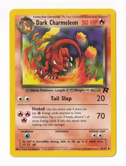 Pokemon Team Rocket #32/82 Dark Charmeleon - Image 1