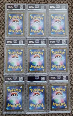 Pokemon 9 Card Graded PSA LOT TERISTIAL FESTIVAL EX EEVEELOUTIONS - Image 2