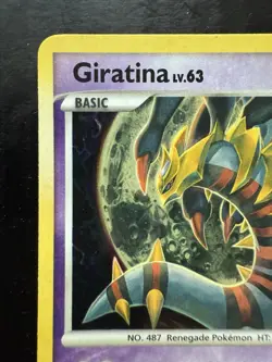 Pokemon Giratina 10/127 Platinum Holo (LP) - Image 2