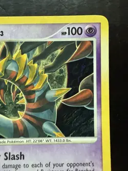 Pokemon Giratina 10/127 Platinum Holo (LP) - Image 3