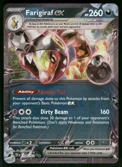 Farigiraf ex - 108/162 Double Rare Holo NM Pokemon SV05: Temporal Forces - Image 1