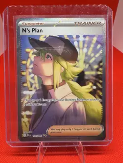 POKEMON - N’s Plan - 170-086 - Special Illustration Rare - S&V Black Bolt - NM/M - Image 1