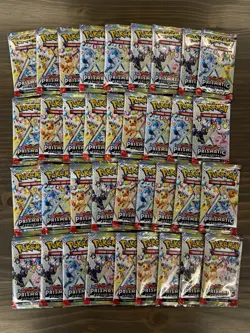 Pokemon TCG Prismatic Evolutions 36 Factory Sealed Booster Packs! Same as Box! - Image 1