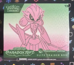 Paradox Rift Pokemon Center Elite Trainer Box ETB Iron Valiant New And Sealed - Image 1