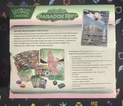 Paradox Rift Pokemon Center Elite Trainer Box ETB Iron Valiant New And Sealed - Image 2