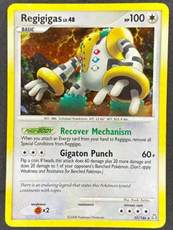 Pokemon Regigigas 37/146 LA Legends Awakened LP - Image 1