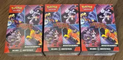 Lot of 3 Pokemon TCG: Scarlet & Violet - Destined Rivals Booster Bundle Sealed - Image 1