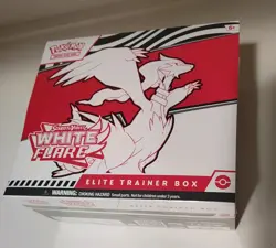 Pokemon Scarlet & Violet White Flare Elite Trainer Box, ETB, Factory Sealed - Image 2