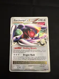Pokemon 2009 Garchomp C Lv.X Diamond and Pearl Black Star Promo #DP46 - Image 1