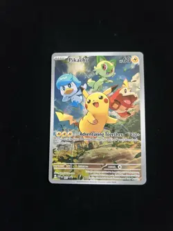 Pokemon TCG Pikachu Illustration Rare Paldea Evolved ETB Promo - Image 3