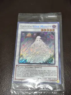Yugioh! Garden Rose Maiden - LDS2-EN113 - Secret Rare - 1st Edition NM Sealed - Image 2