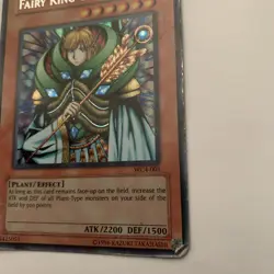 Yugioh! FAIRY KING TRUESDALE WC4-001 World Championship Tournament 2004 Promo - Image 5